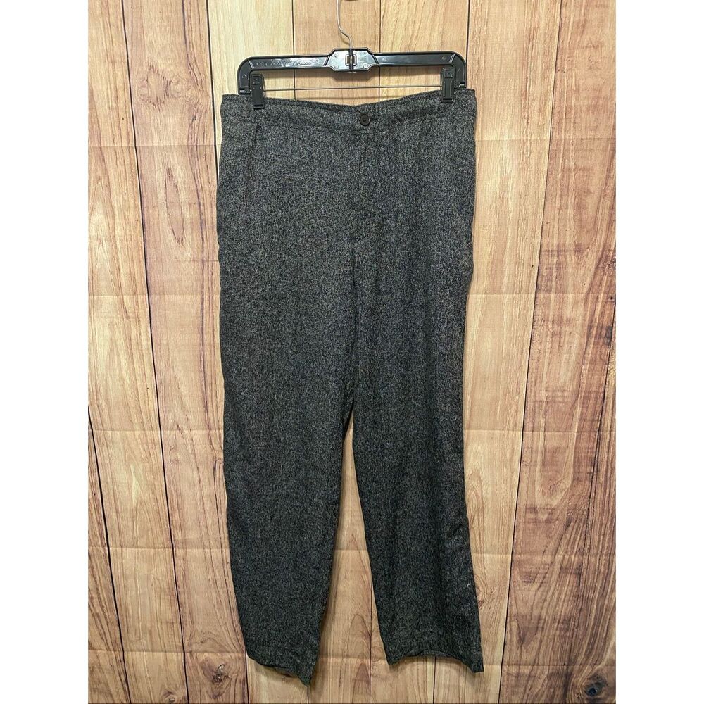 H&M Small NWT men’s relaxed fit dress pants bottoms heathered grey